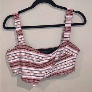 Never Worn Large Zara Crop Top